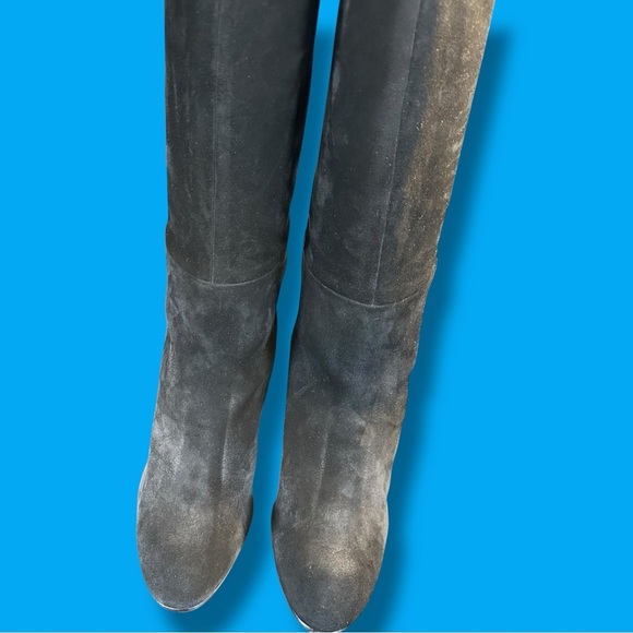 NWT Sarah Flint ‘Marina 85’ Boot in “Black Crosta Suede Leather” Size 11 - Picture 9 of 16